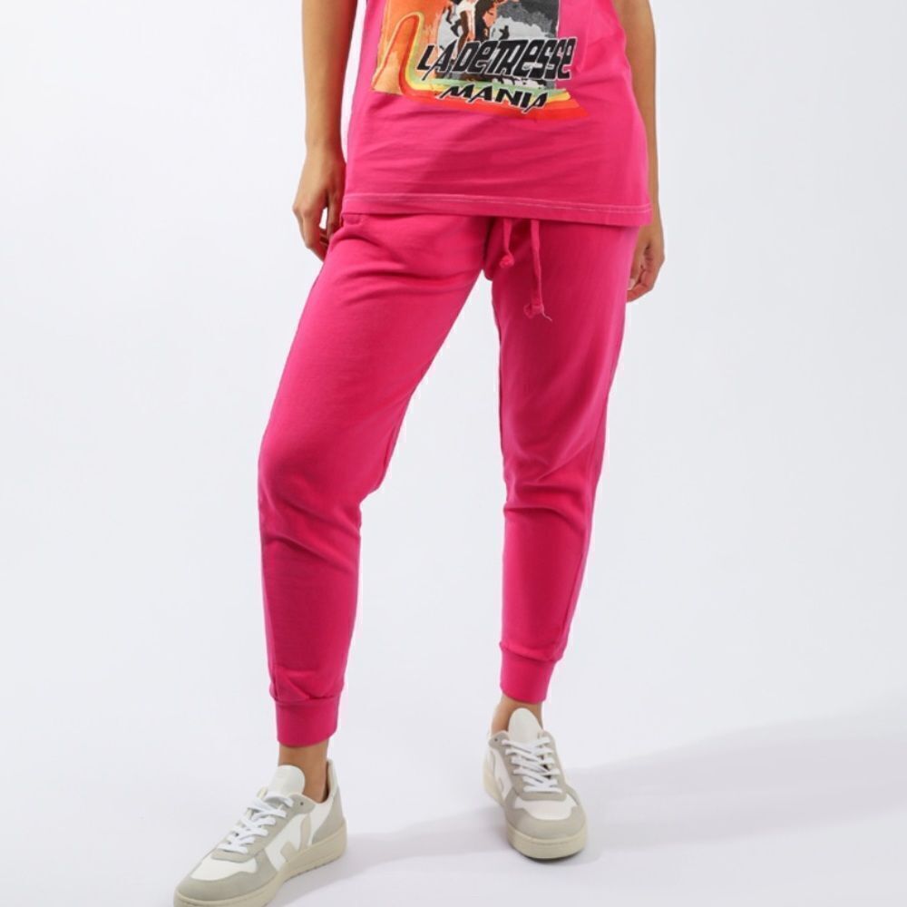 La Detresse PINK COOKIES PANIC TEE PINK Sweatpants Medium NWT MSRP $248
